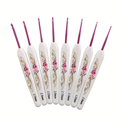 8pcs Crochet Hooks Yarn Needles Set For Home