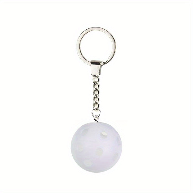 Pickleball Keychain Pendant Bag Car Ornament