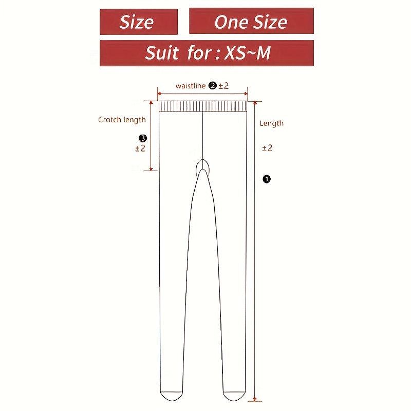 Elastic High Waist Trample Feet Tights Slim Leggings