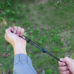 Bungee Cord Tarp Canopy Tie Down Walking Stick Holder Elastic Rope