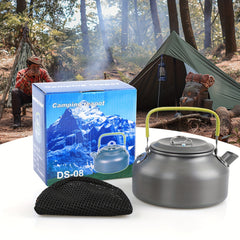 Outdoor Camping Water Kettle Portable Aluminum Tea Pot