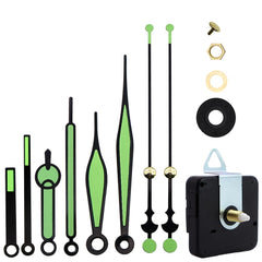 Night Light Clock Accessories Set - Creative DIY Mute Quartz Movement