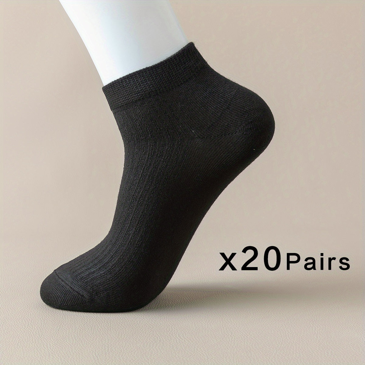 30 Pairs Soft Lightweight Ankle Socks Women's Stocking