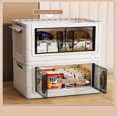 Clothes Storage Box Stacked Bedroom Organizer