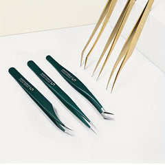 3pcs Sharp Acne Clipper Ultra fine Pimple Tweezers