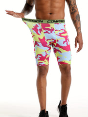 Men's Compression Pants Quick Dry Athletic Shorts