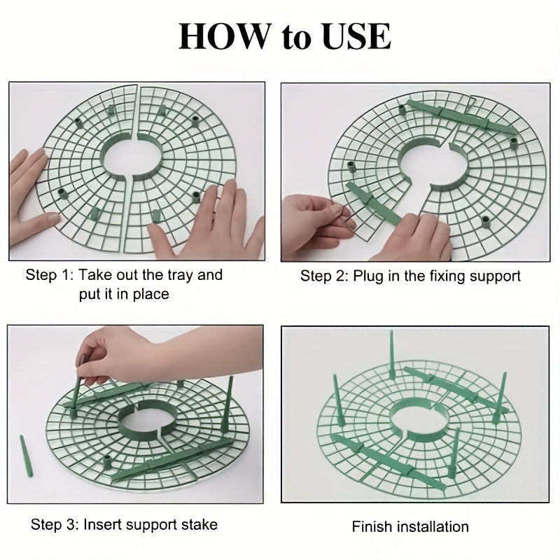 4pcs Strawberry Rack Garden Cultivating Tool