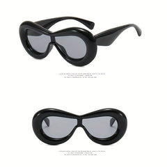 Y2K Candy Oversized Sunglasses Inflatable Thick Frame Shades