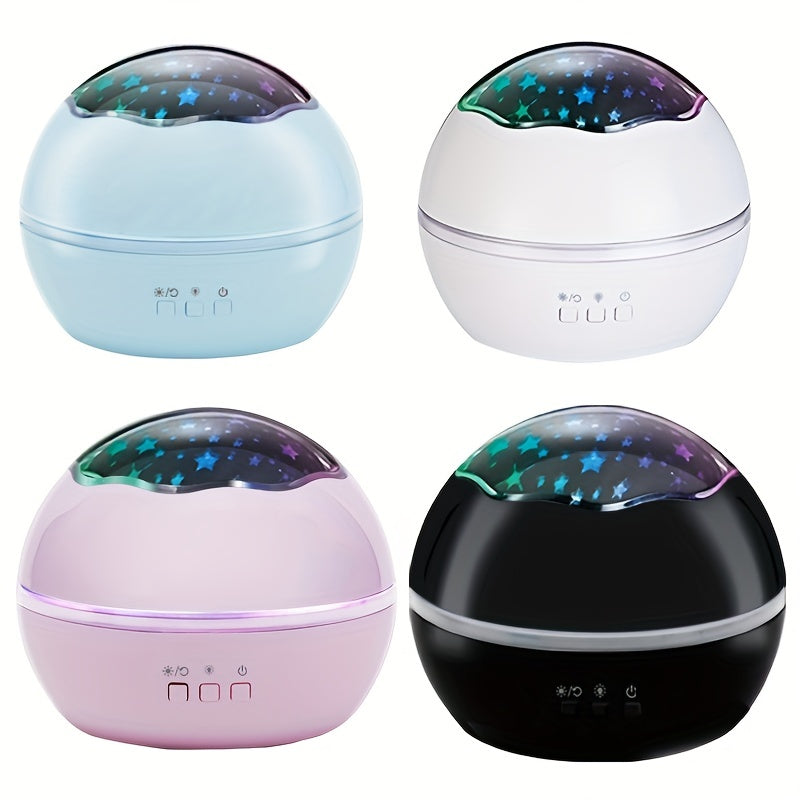 Starry Sky Light Rotating Projection Night Light