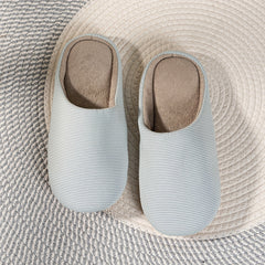 Soft Plush Cozy House Slippers Anti-skid Slip-on Shoes for Men