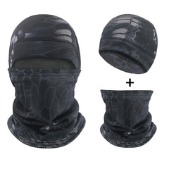 Winter Split Warm Headgear Camo Balaklava Hat