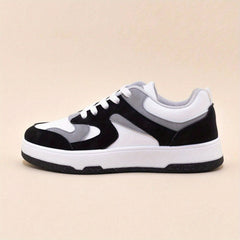 Colorblock Skate Shoes Platform Low Top Sports Shoes