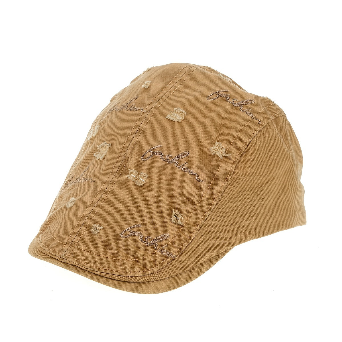 Spring Autumn Hole Beret Peaked Cap for Men Women