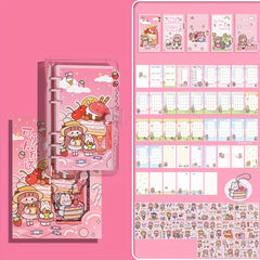 Transparent Diary Loose leaf Book Removable Journal Book Good Notepad