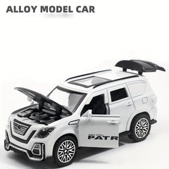 Four Open Door Alloy Off road Vehicle Model Toy Small Car Model Ornament Gift