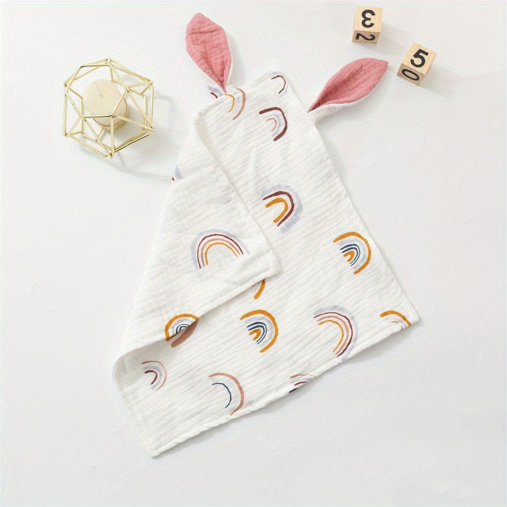 Muslin Cotton Baby Soothing Towel & Chewable Blanket
