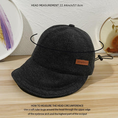 Winter Anti Cold Warm Fleece Bucket Hat Fishing Hat Outdoor Casual Style Hat