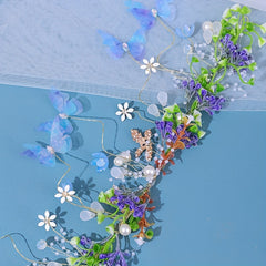Kids Crown Tiara Princess Headband Flower Crown Birthday Hair Accessories