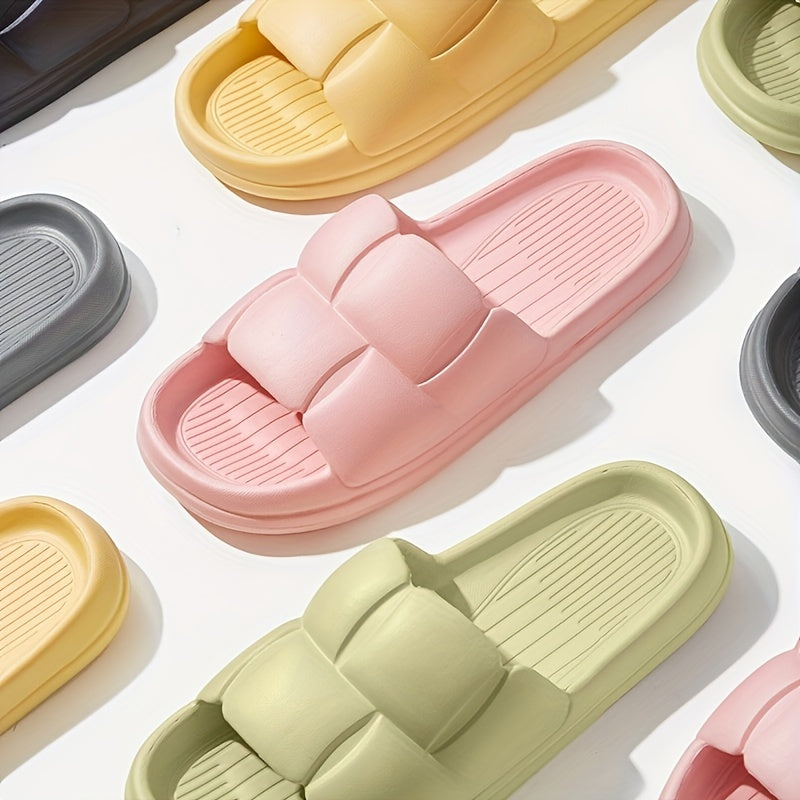 Boys Non slip Slides Indoor Soft Sole Slip On Platform Slippers Home Shoes