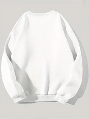 Skating Guy Sweatshirt Men's Casual Pullover For Spring Fall