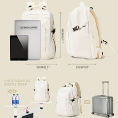 Large Capacity Travel Backpack Carry on Layer Luggage Daypack Preppy Laptop Scho