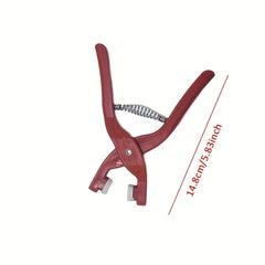 Button Installation Kit: 100 Buttons, 1 Pliers Tool