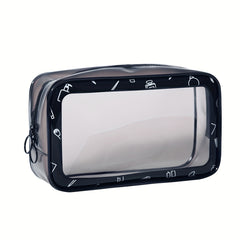 Clear Cosmetic Bag Waterproof Toiletry Wash Bag