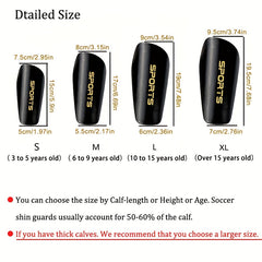 Soft Cushioned Shin Guards for Stylish Protection