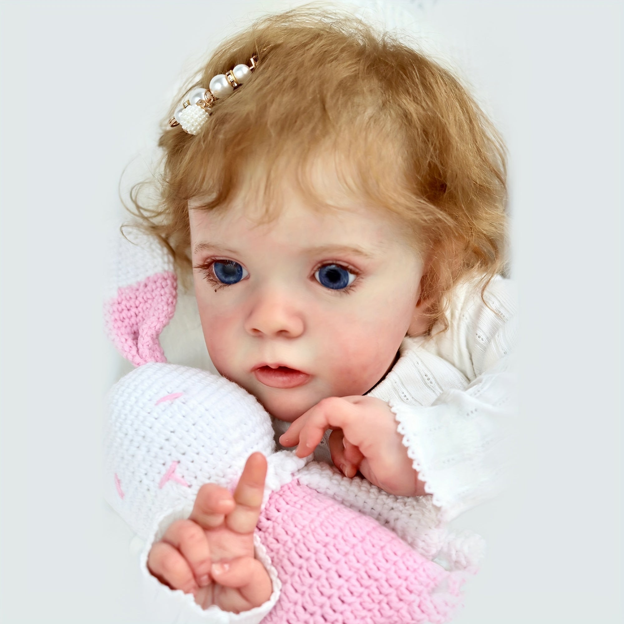 High Painted Princess Reborn Baby Dolls With Rooted Hair