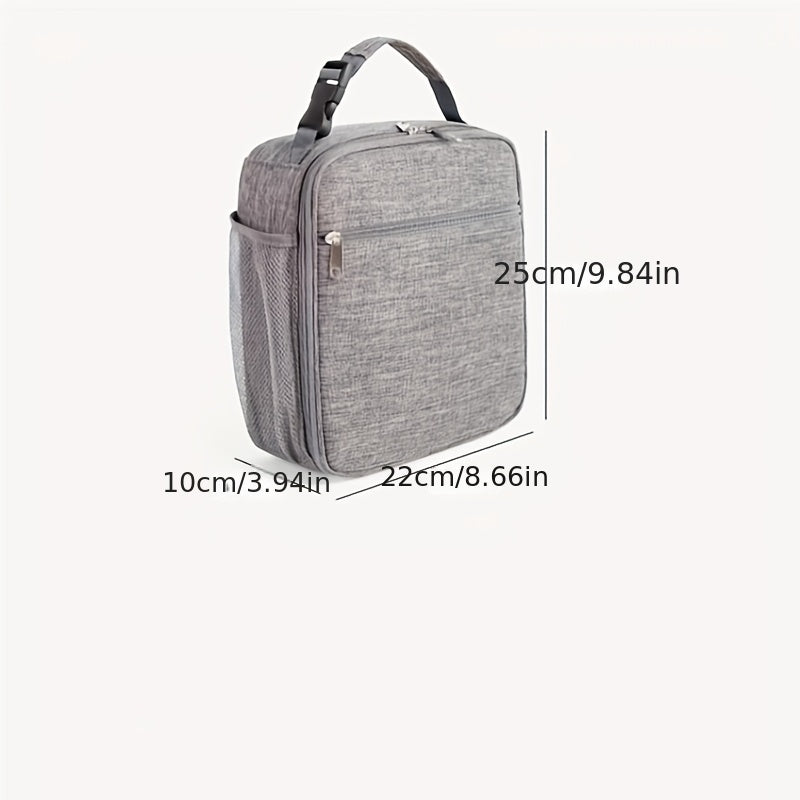 Insulated Lunch Bag Keeps Your Food Fresh for Outdoor Activities