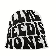Elastic Y2K Knit Beanie Hip Hop Hat Unisex Warm Skull Cap