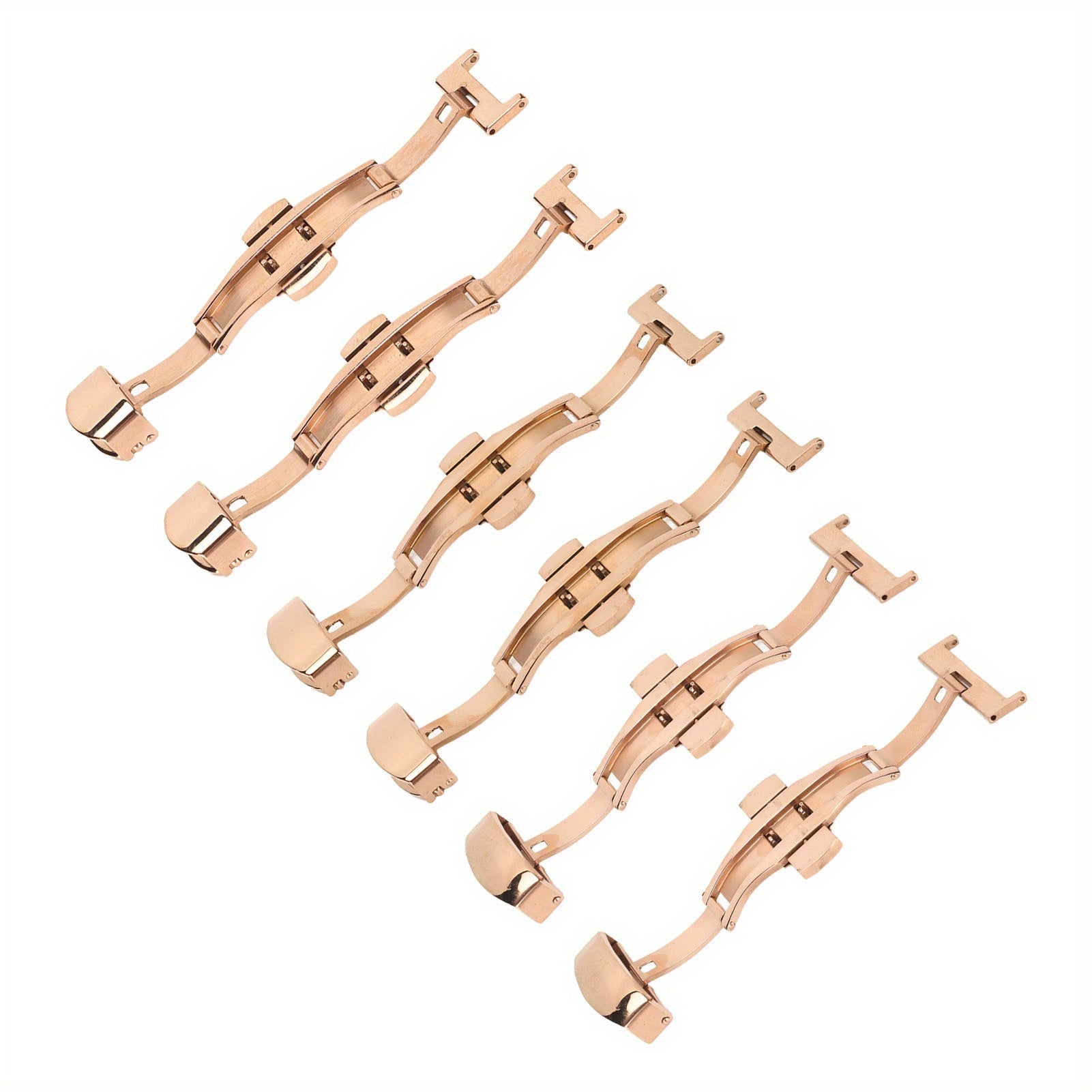 Watchband Butterfly Buckle Stainless Steel Universal Replacement