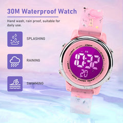 Brynnl Kids Waterproof Digital Watch with 3D Cartoon Design