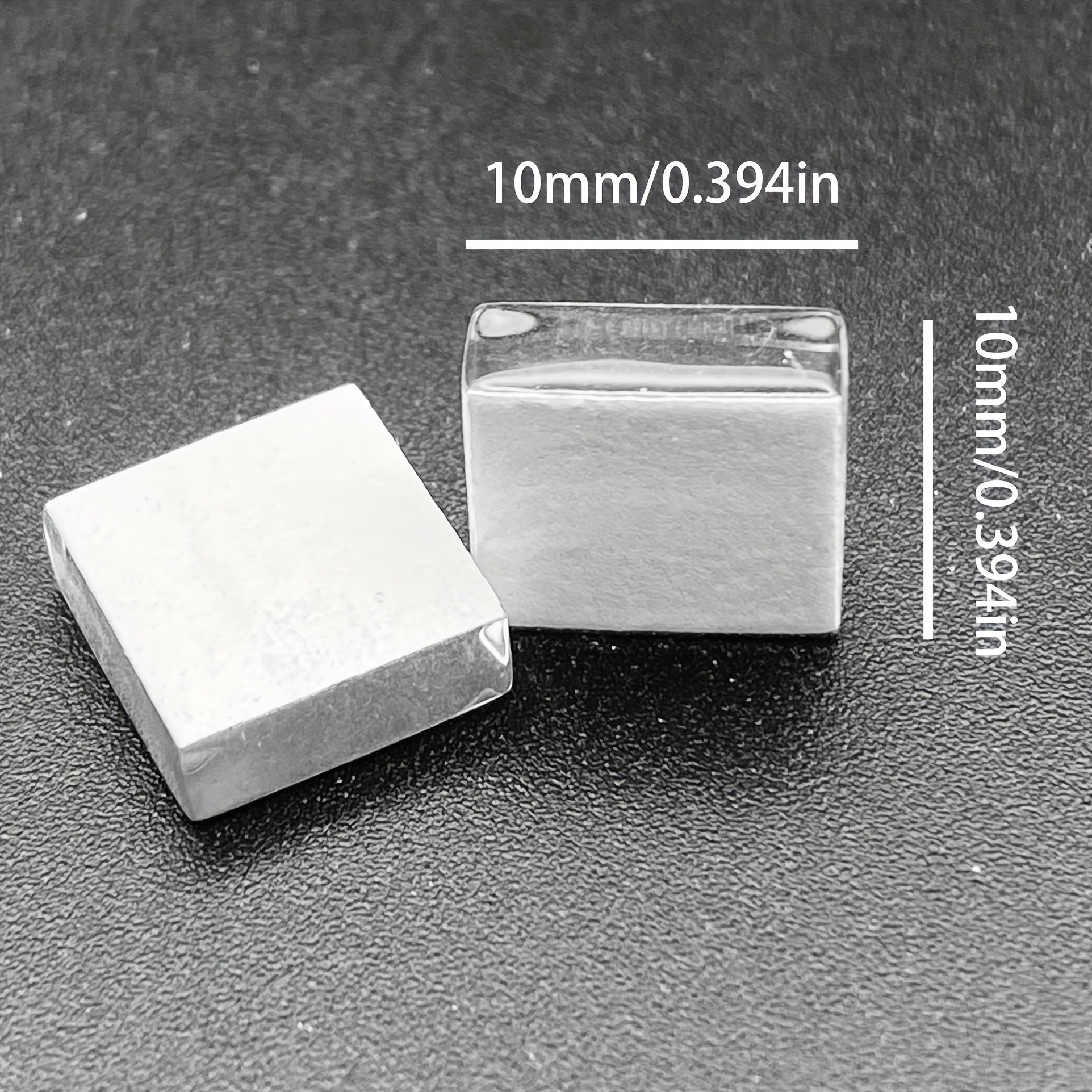300pcs Crystal Mosaic Glass Tiles DIY Program Sq Cube Pieces Family KIDS