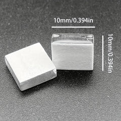 300pcs Crystal Mosaic Glass Tiles DIY Program Sq Cube Pieces Family KIDS