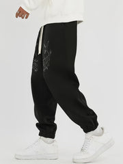 Funny Graphic Print Men's Street Style Sweatpants