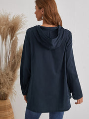 Casual Vintage Long Sleeve Hoodies
