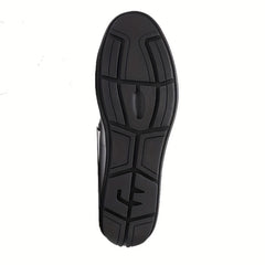 Men's Casual PU Leather Boat Shoes Lightweight Slip On Dress Shoes