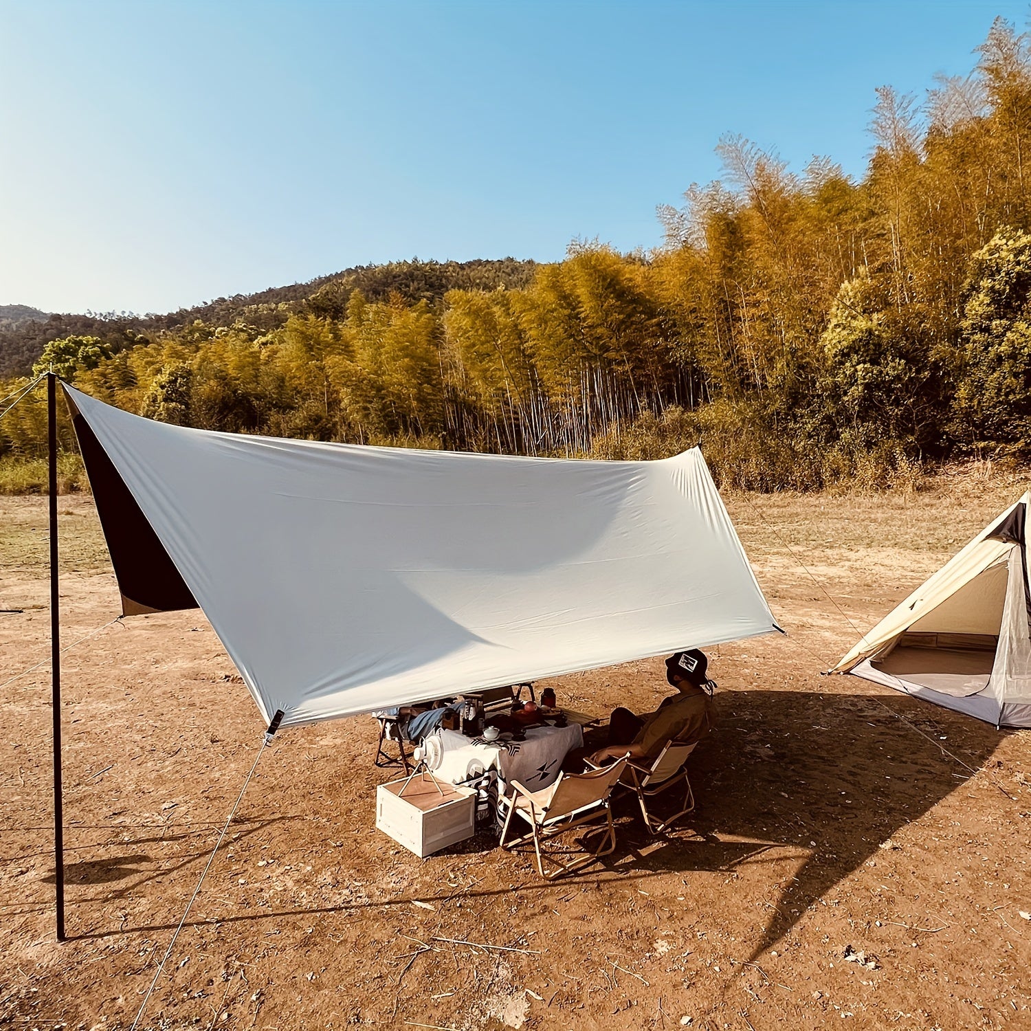 Lightweight Camping Tent Canopy for Backpacking Hiking Outdoors