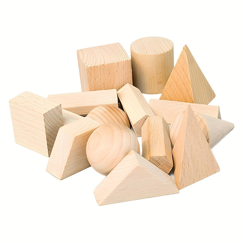 Geometric Shape & 3D Model Toys for Kids