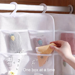 Large Over the Door Organizer Socks Underwear Bag