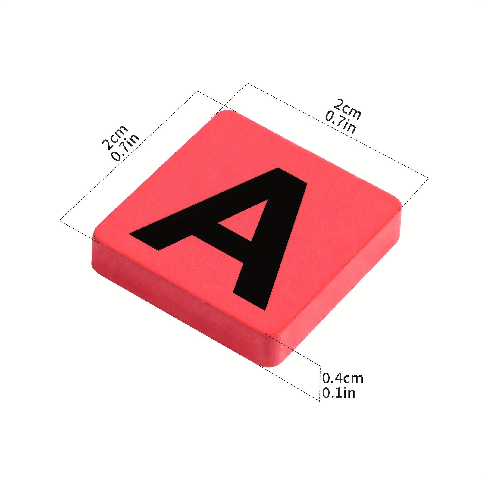 Colorful Wooden Alphabet Blocks Rainbow Educational Toy for Kids