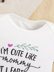 Baby Casual Onesie I'm Like Mommy But I Fart Like Daddy
