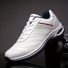 Men's Air Cushion Lace-up Sneakers for Comfortable Walking