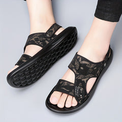 Men's Wear Resistant Non Slip Sandals Quick Drying Comfy Slides Beach Shoes