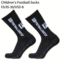 Non-slip Soccer Socks Breathable Sweat-absorbing Outdoor Sports Crew Socks