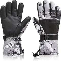 Men's Skiing Gloves Winter Outdoor Sports Gloves Windproof Touch Screen