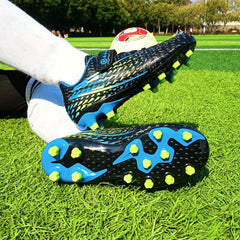 Youth Spiked Football Cleat Non-Slip Outdoor Soccer Shoes