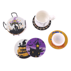 6pcs Diamond Painting Coasters DIY Originality Coasters