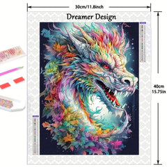 Dragon Diamond Painting Kit 5D DIY Cross Stitch Diamond Art